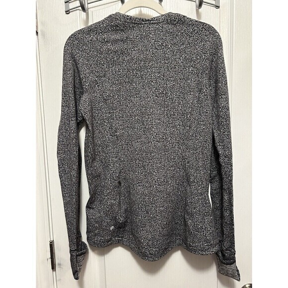Lululemon Running Runderful Long Sleeve Top Women’s 12 Reconnect Jacquard Luon - Picture 4 of 16